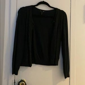 Basic Small Black H&M Cardigan